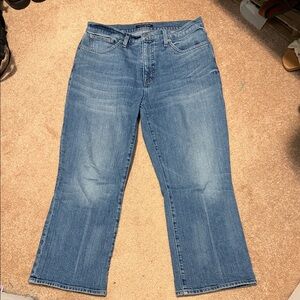 Lucky Brand high rise crop mini boot Bridgette size 12